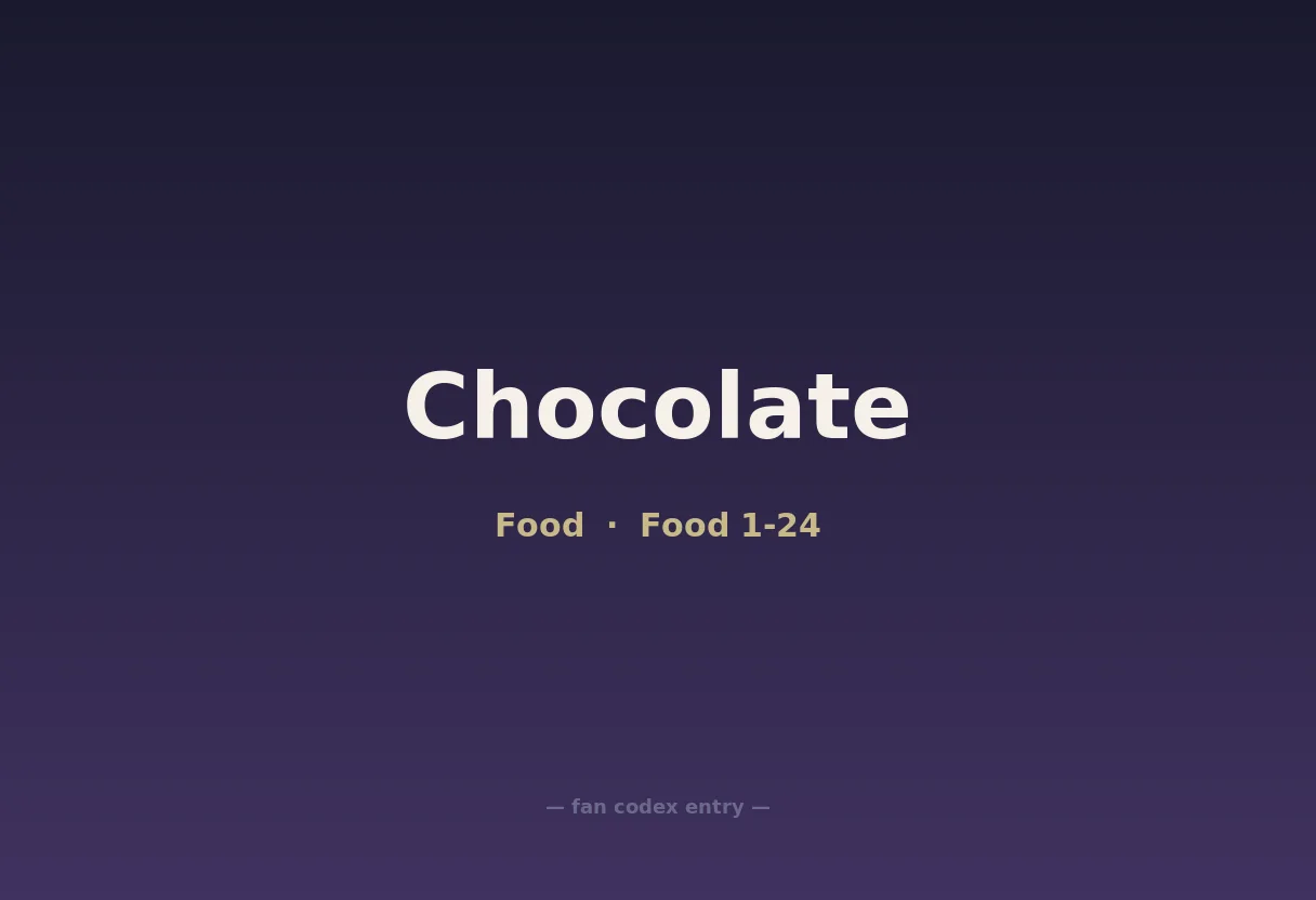 Chocolate