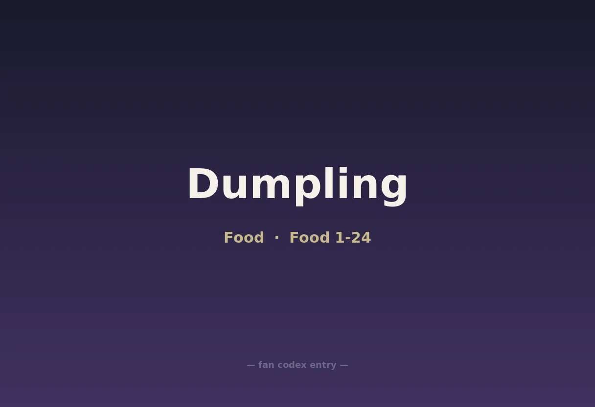 Dumpling