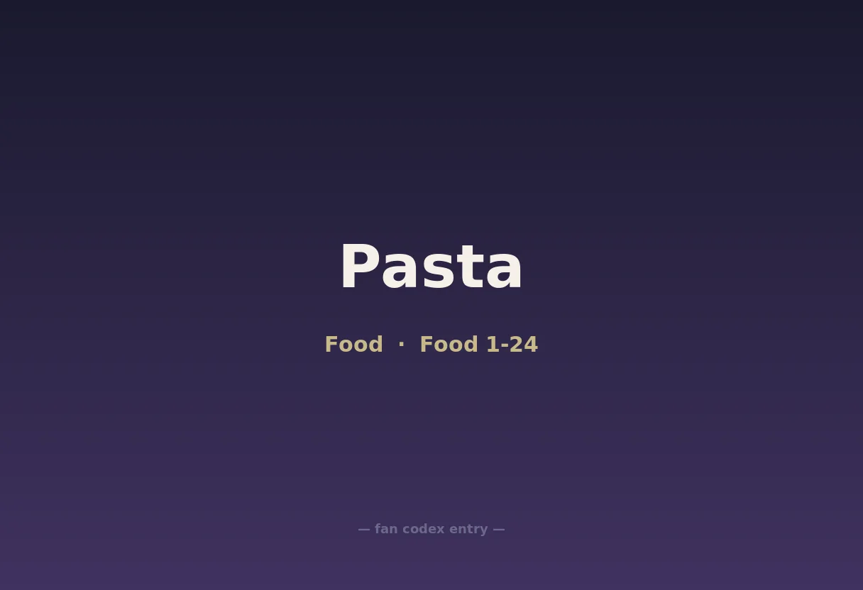 Pasta