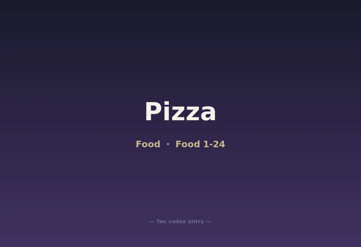 Pizza