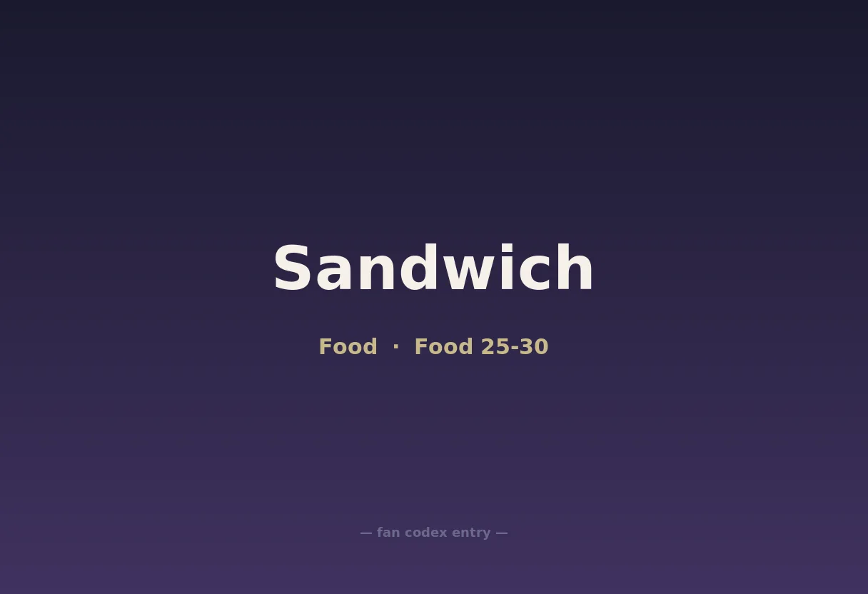 Sandwich
